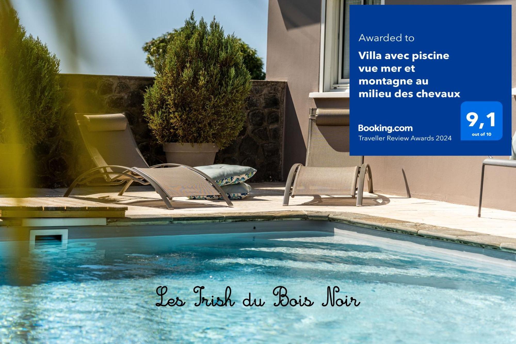 Villa Avec Piscine Vue Mer Et Montagne, En Pleine Nature Saint-Joseph Eksteriør billede